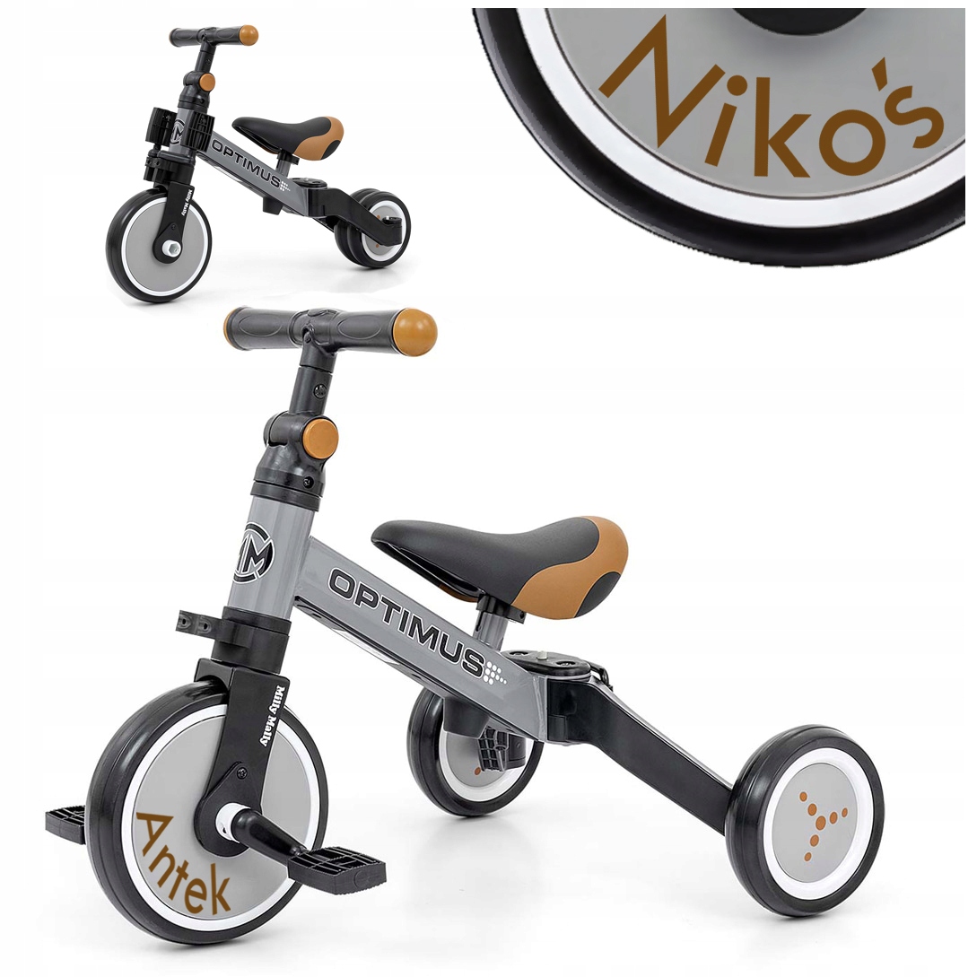 Rowerek Biegowy Trójkołowy dla dziecka na Roczek na 2 latka Imię