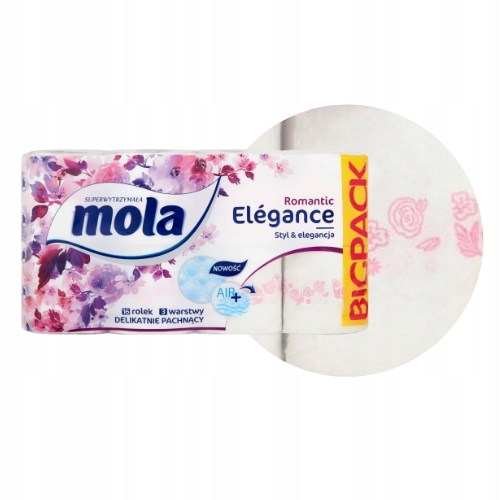 Papier toaletowy Mola Romantic Elegance 16 x 3 op. Kod producenta 6414301046577