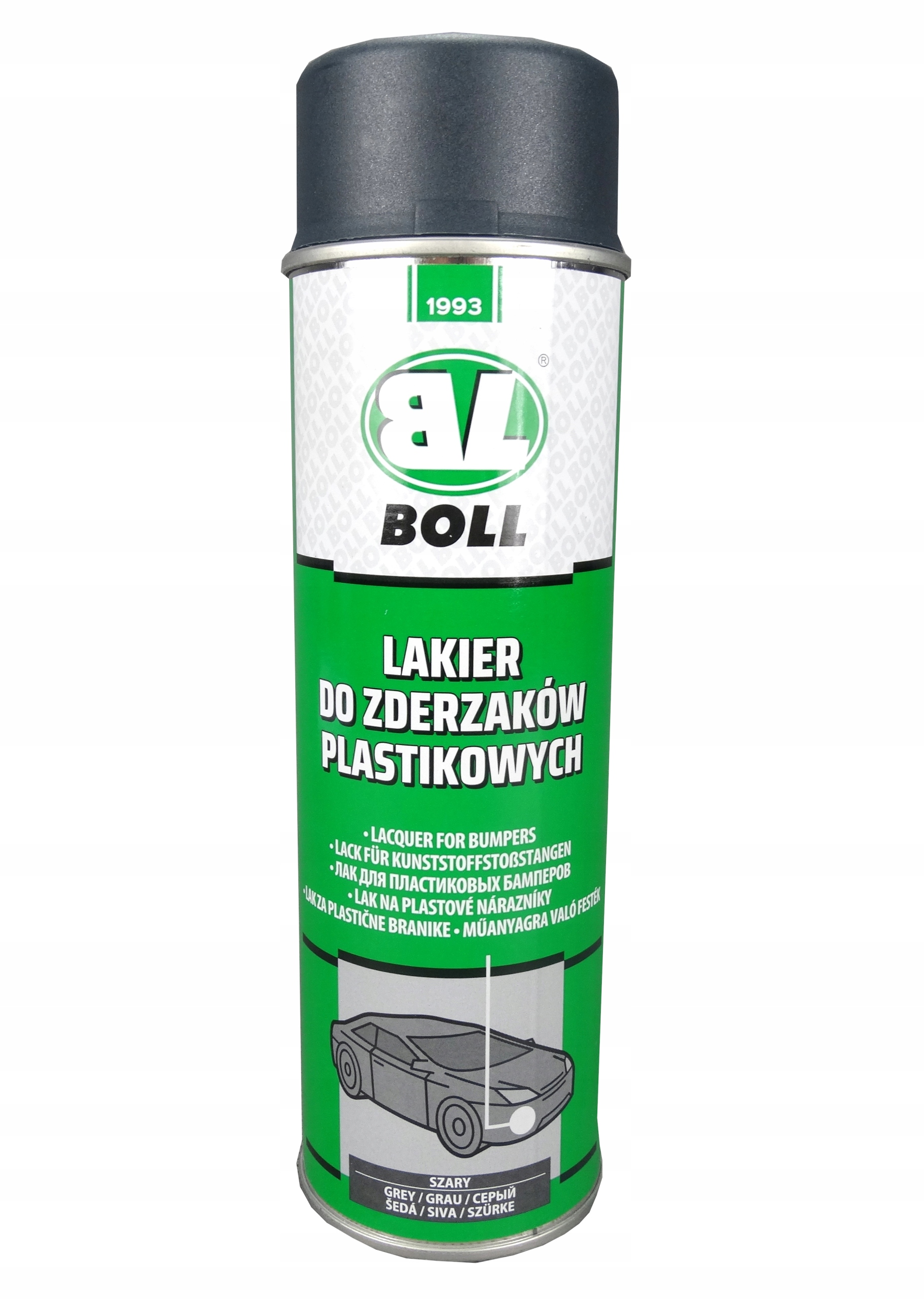 

Boll Lakier Do Malowania Zderzaków Szary 500ML