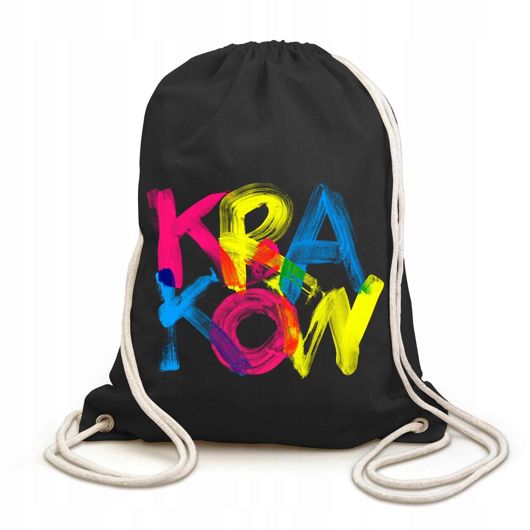 

Plecak Worek Kraków Kolory Cmyk, czarny
