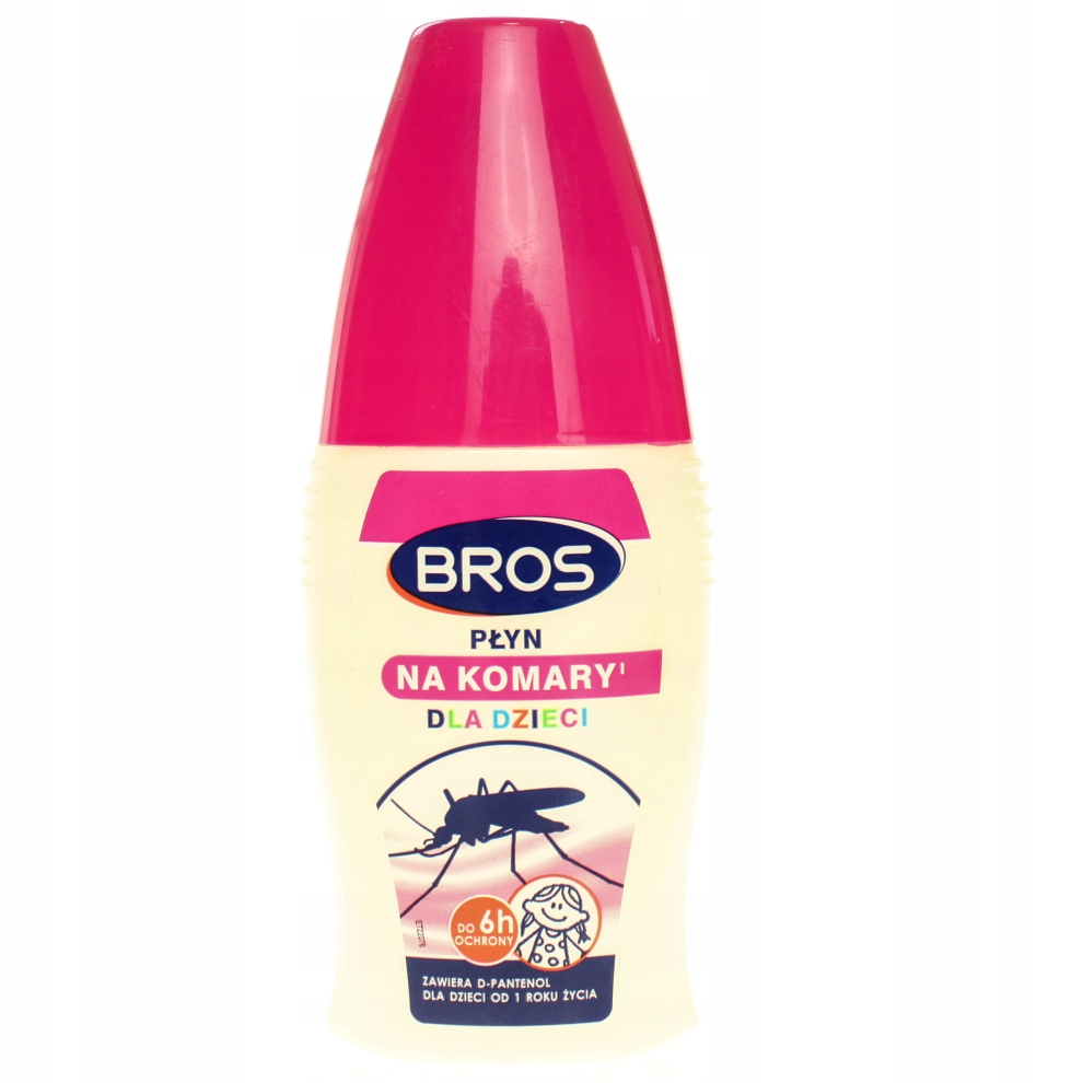 

Bros Płyn Na Komary Dla Dzieci 50ML 6H Ochrony