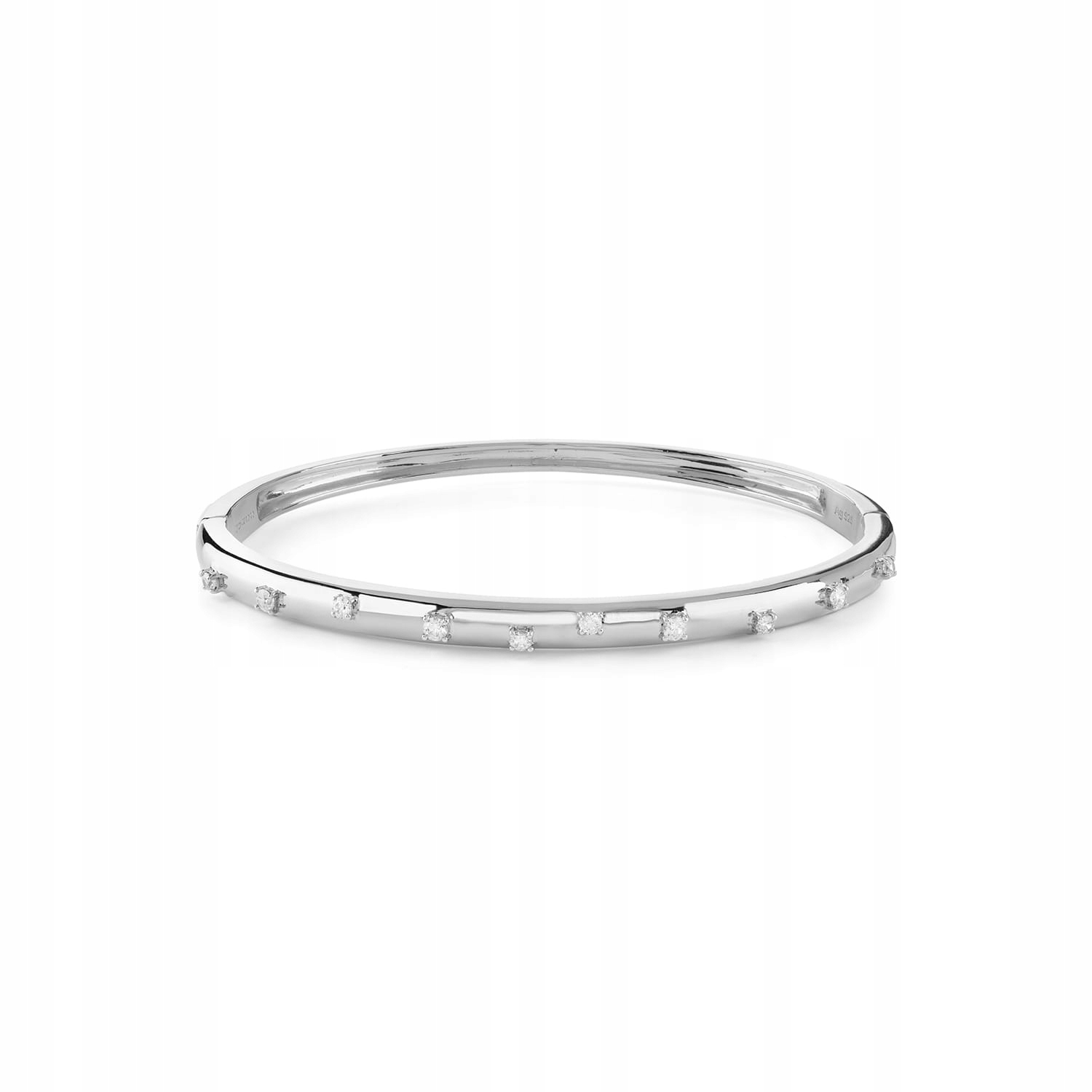 Stříbrný náramek Guess Nuances bangiel ryzost 925 zirkon L