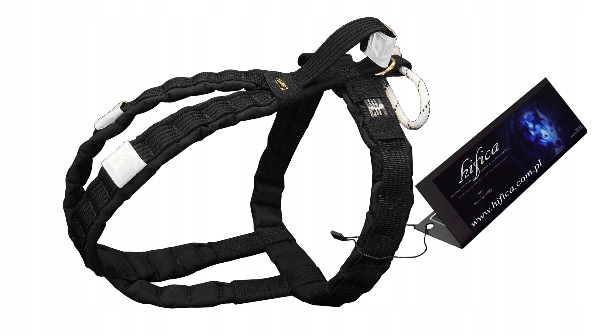 Levně Hifica Postroj pro velkého psa Držák ID Odrazky Podšité Pp-lg 10 let gw