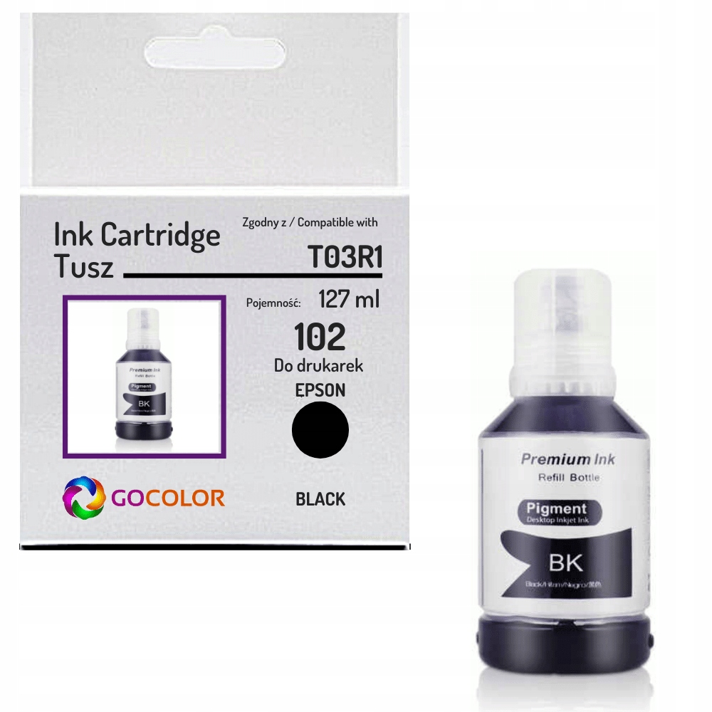 102 Refill ink compatible for Epson EcoTank ET-2700 ET-2750 ET