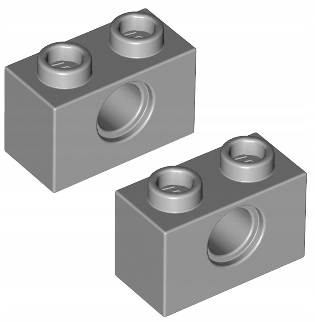 

Lego Technic 1x2 Jasno Szary (3700/4211440) 2 szt.