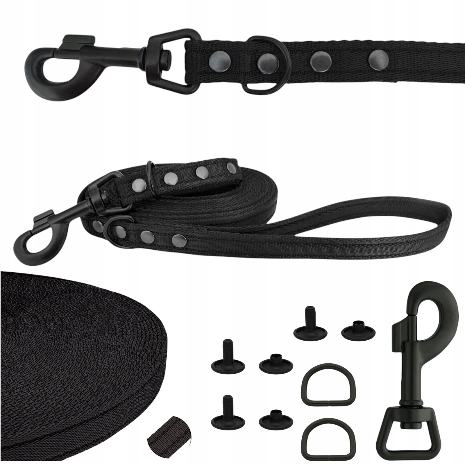 Levně Vodítko Lanko Lonža Prošívaná Polypropylen Trvanlivá Silná Protiskluzová 3M 20MM