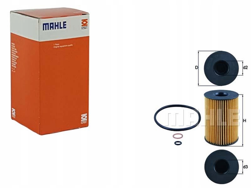 

Mahle Filtr Oleju Ox 353/7D