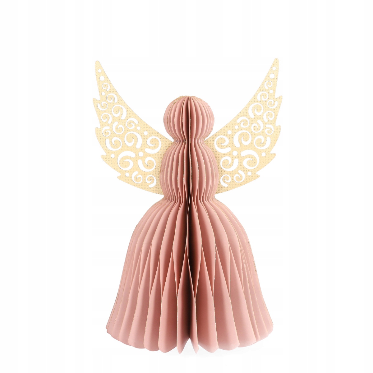 

Anioł Galla Angel papierowy różowy 30 cm Homla