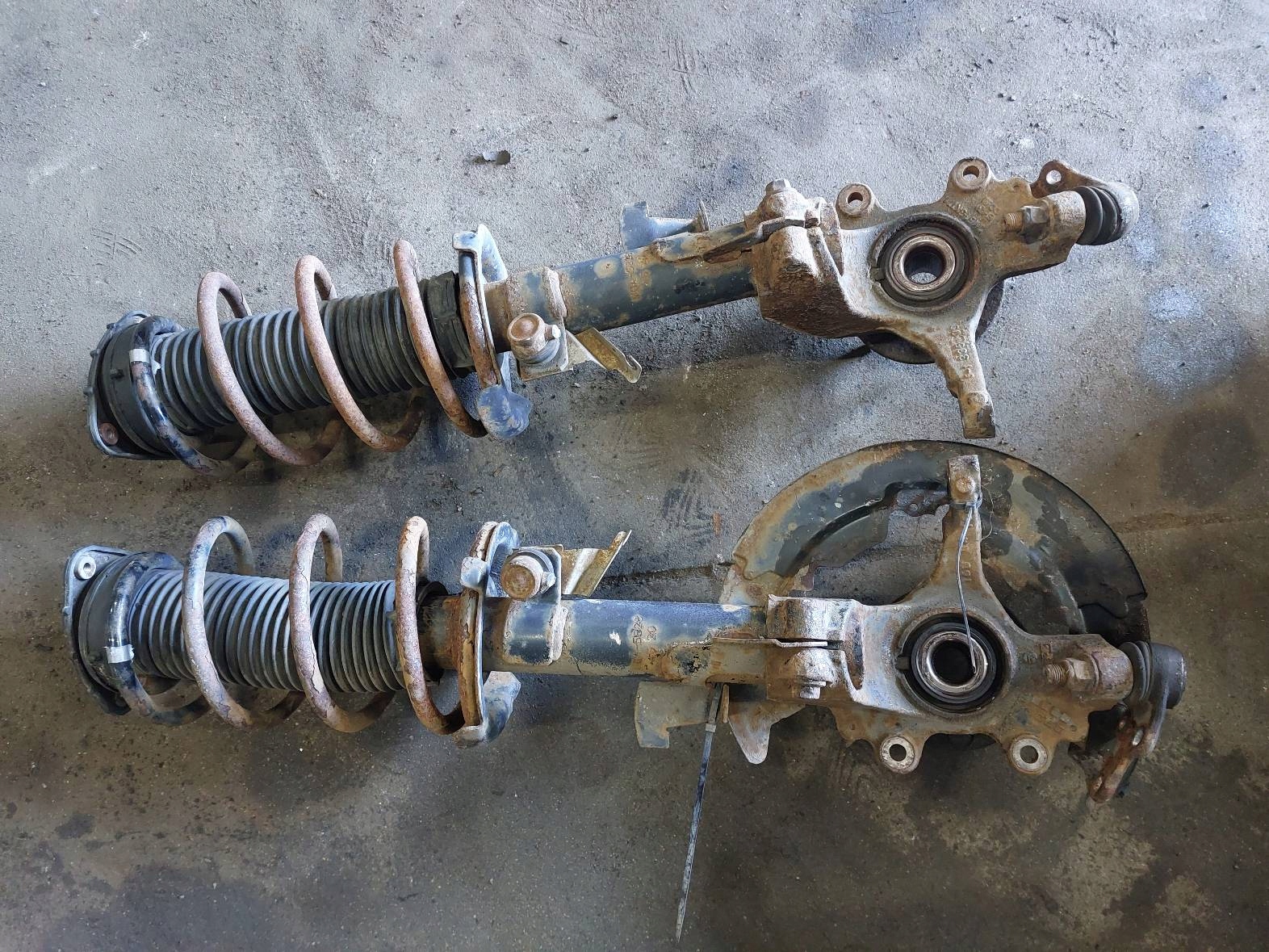 shock absorber spring swing left right front VOLVO S40 II 1.8 16V
