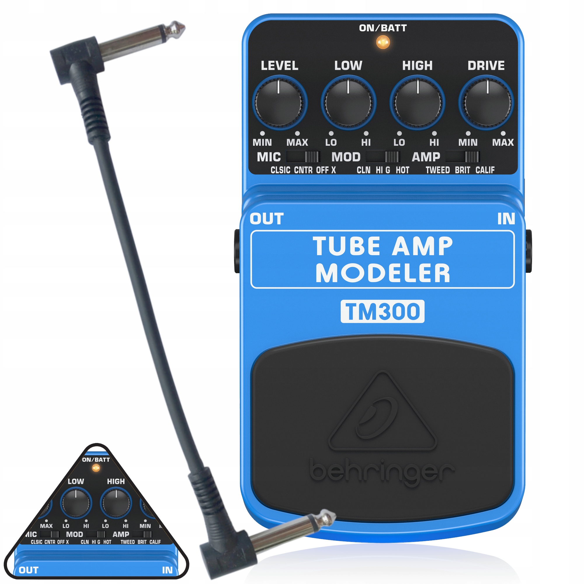 TM300 Tube Amp Modeler Symulator lampowy Efekt gitarowy Behringer + KABEL
