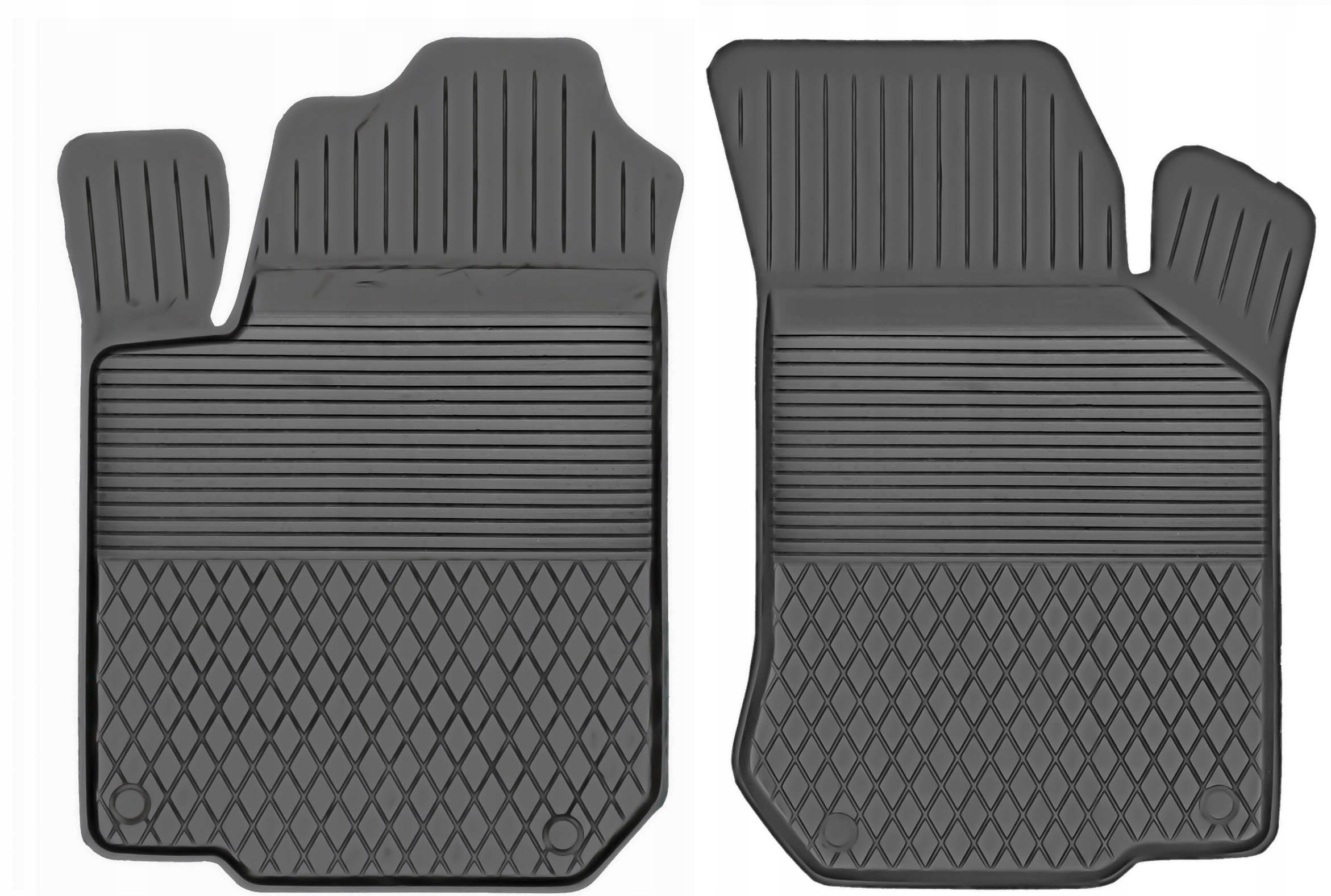 

Fiat Doblo I 2os 2000-2009 Dywaniki gumowe korytka