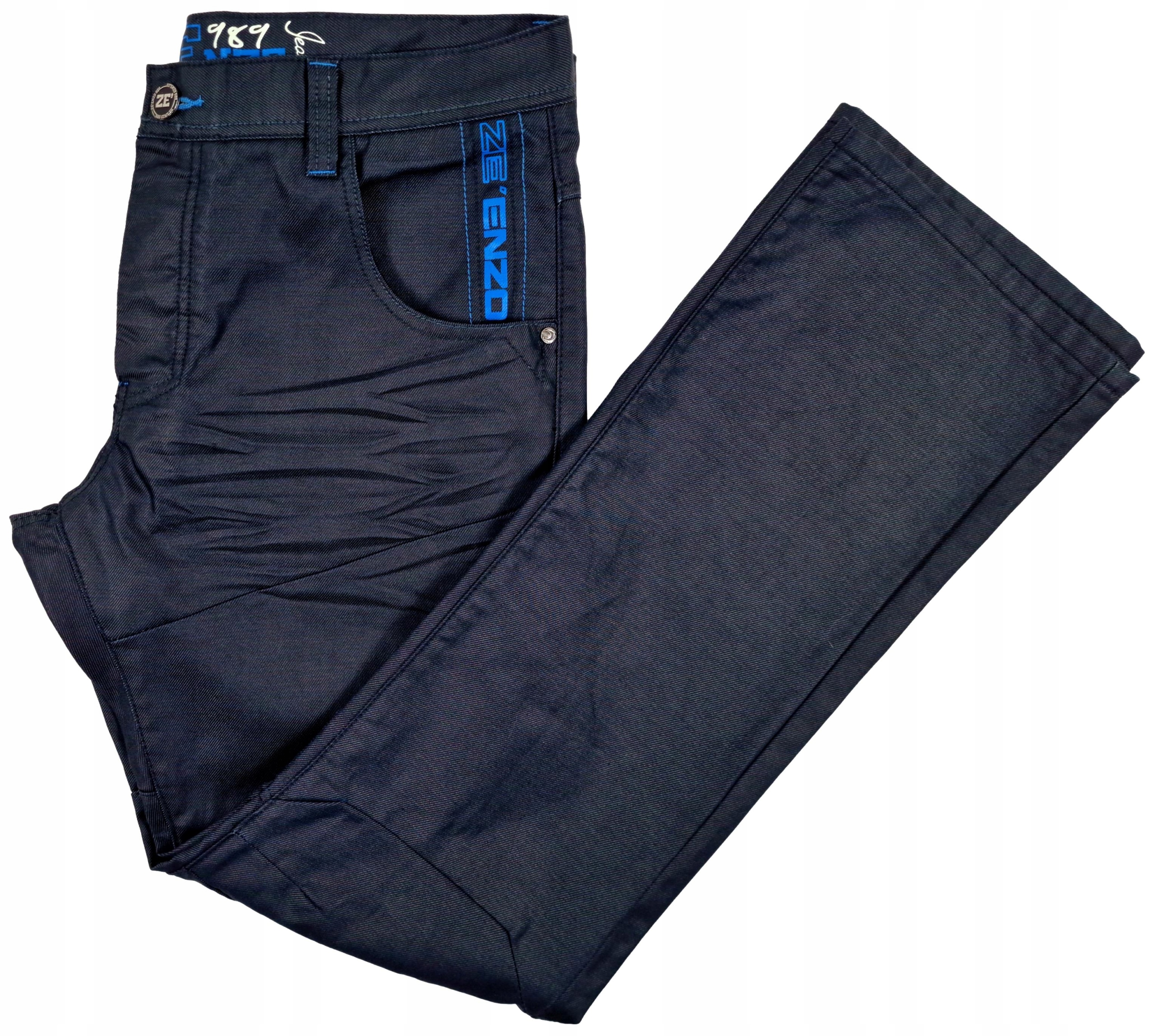 Spodnie m skie jeans ZE ENZO 989 pas 97 r. 36 34 13470310913