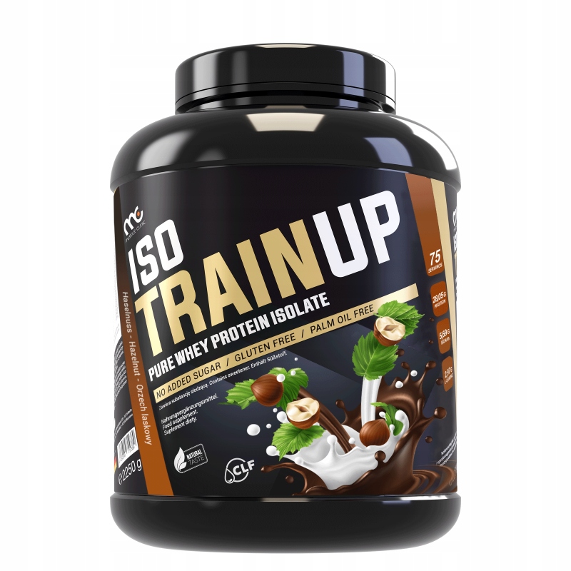 Muscle Clinic Iso Train Up 1800g Wpi proteinový izolát čistý Top