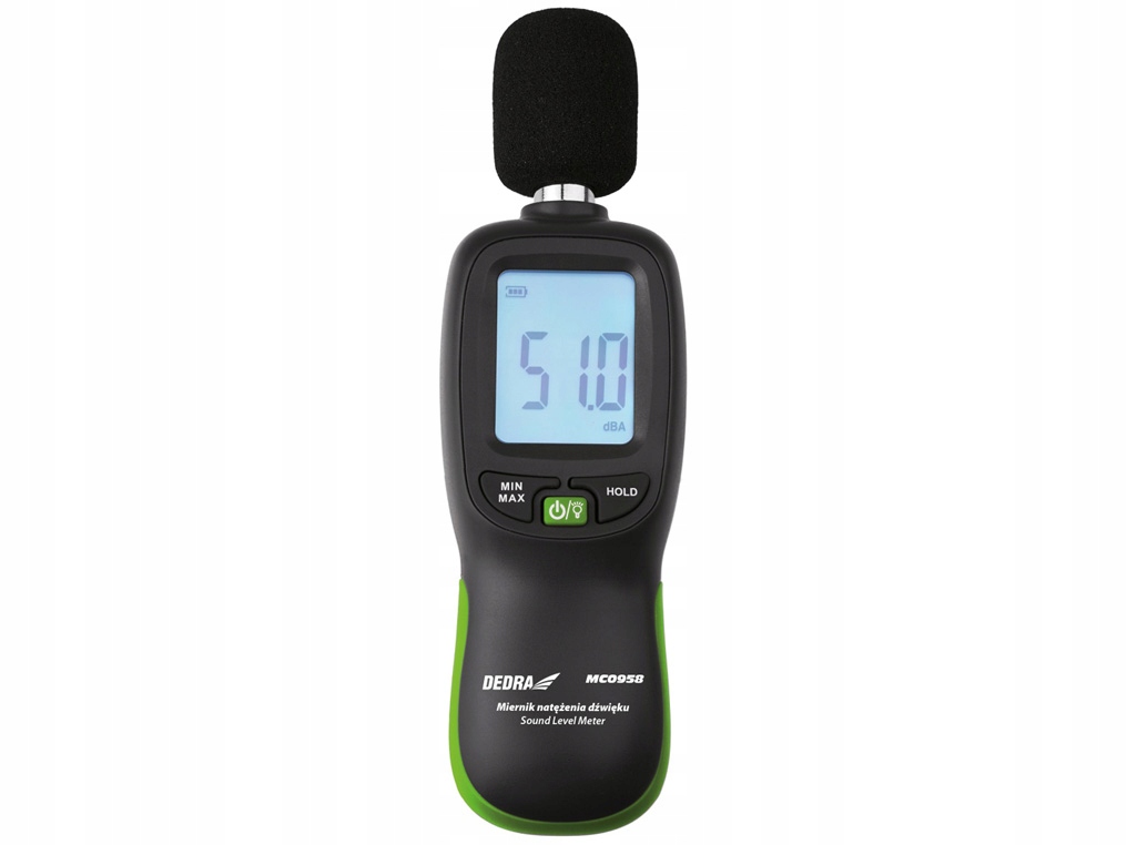 Sonometr Dedra MC0958 decibeloměr 30-130 dB(a)