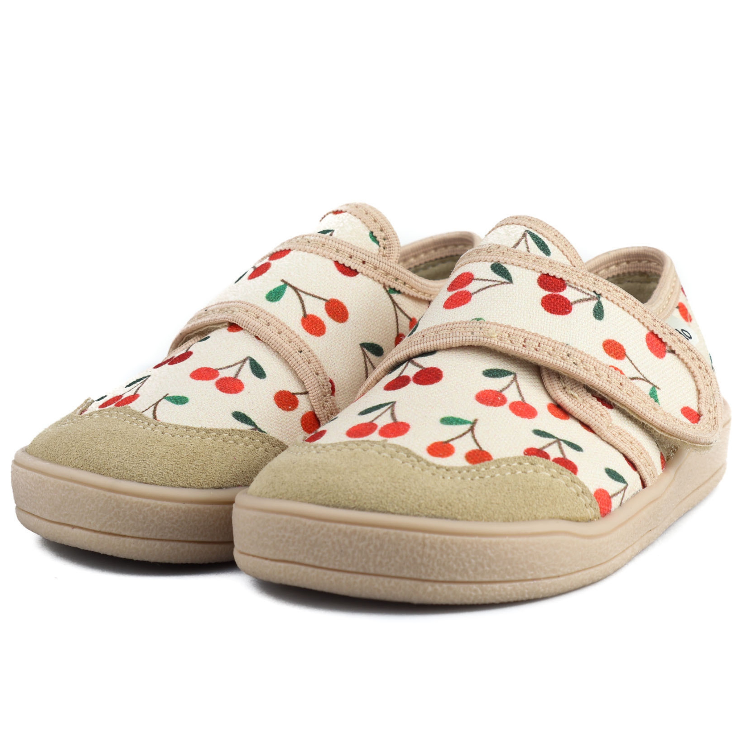Mido 70-09 Miękkie Kapcie Tenisówki Barefoot Skórzane Cherry Beige R 28