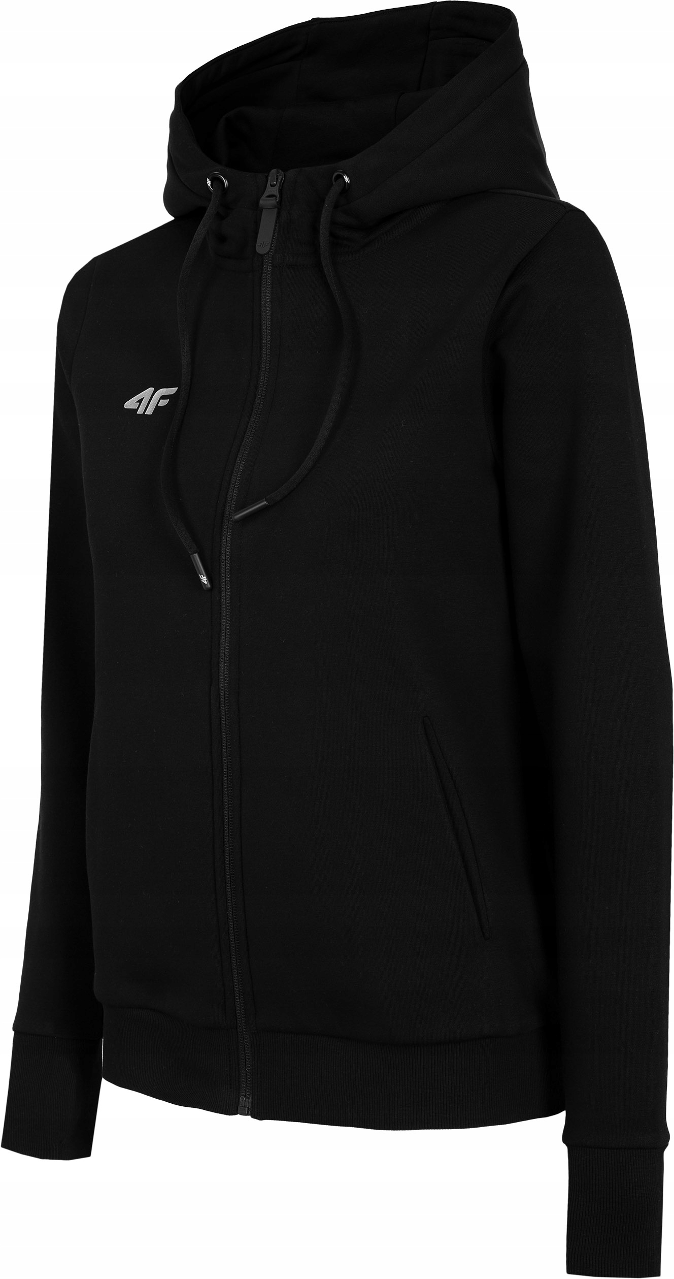 

4F Bluza Z Kapturem Damska Czarna BLD004B r. S