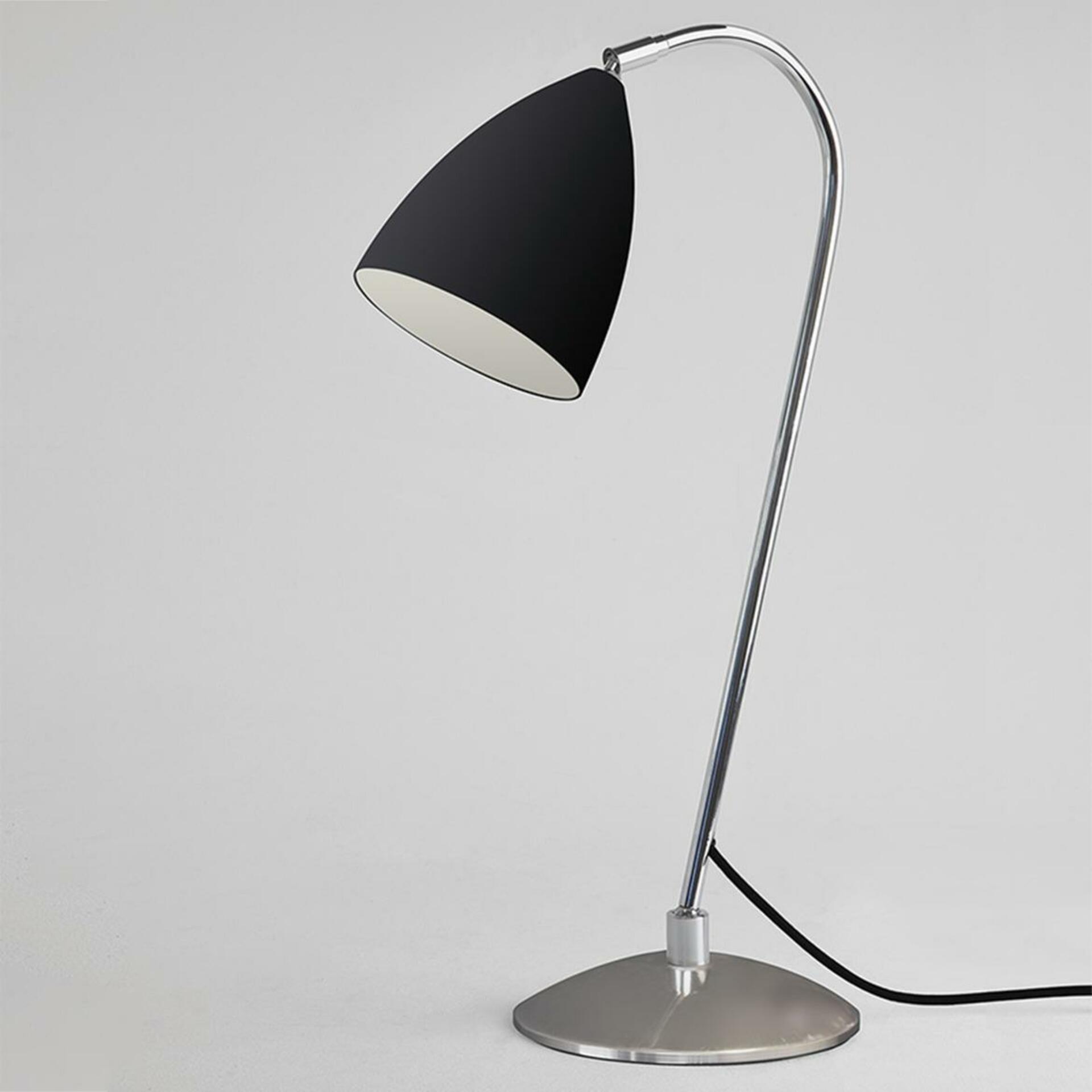 Astro Joel Table čierna stolná lampa, polohovateľná, E27, 42W, design