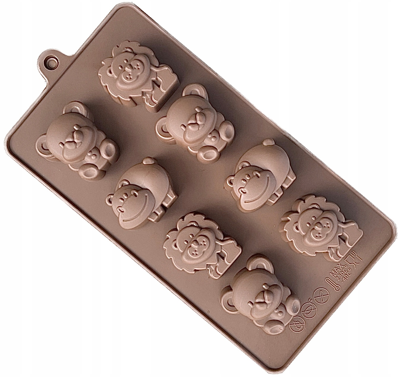 

Foremka Silikonowa Na Czekoladki Pralinki Lód miś