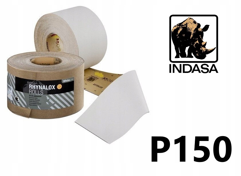 

Papier ścierny Indasa White 115 mm P150 Metr