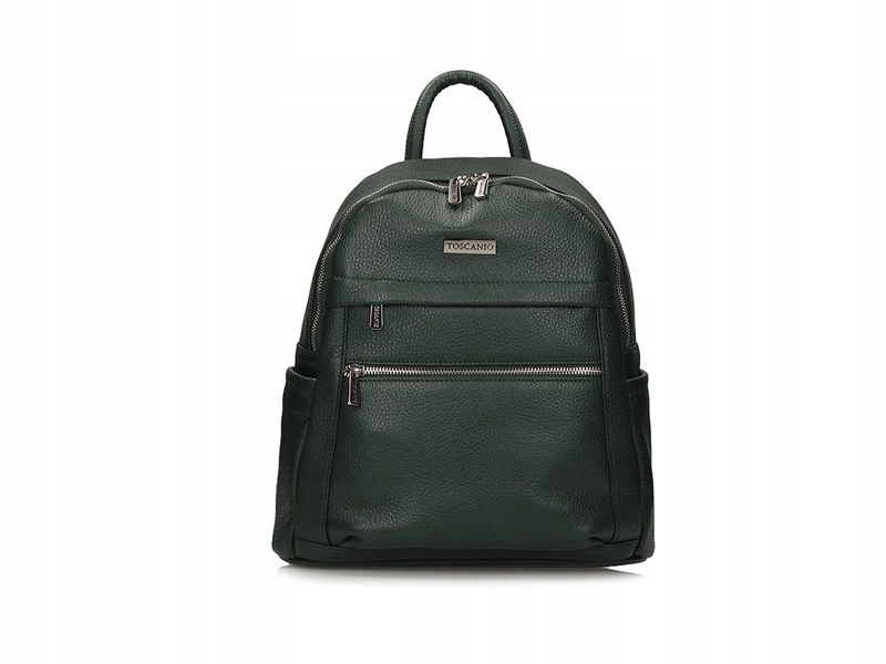 Batoh Dámský Přírodní kůže Městský Malý Elegantní Kabelka Zelená C105