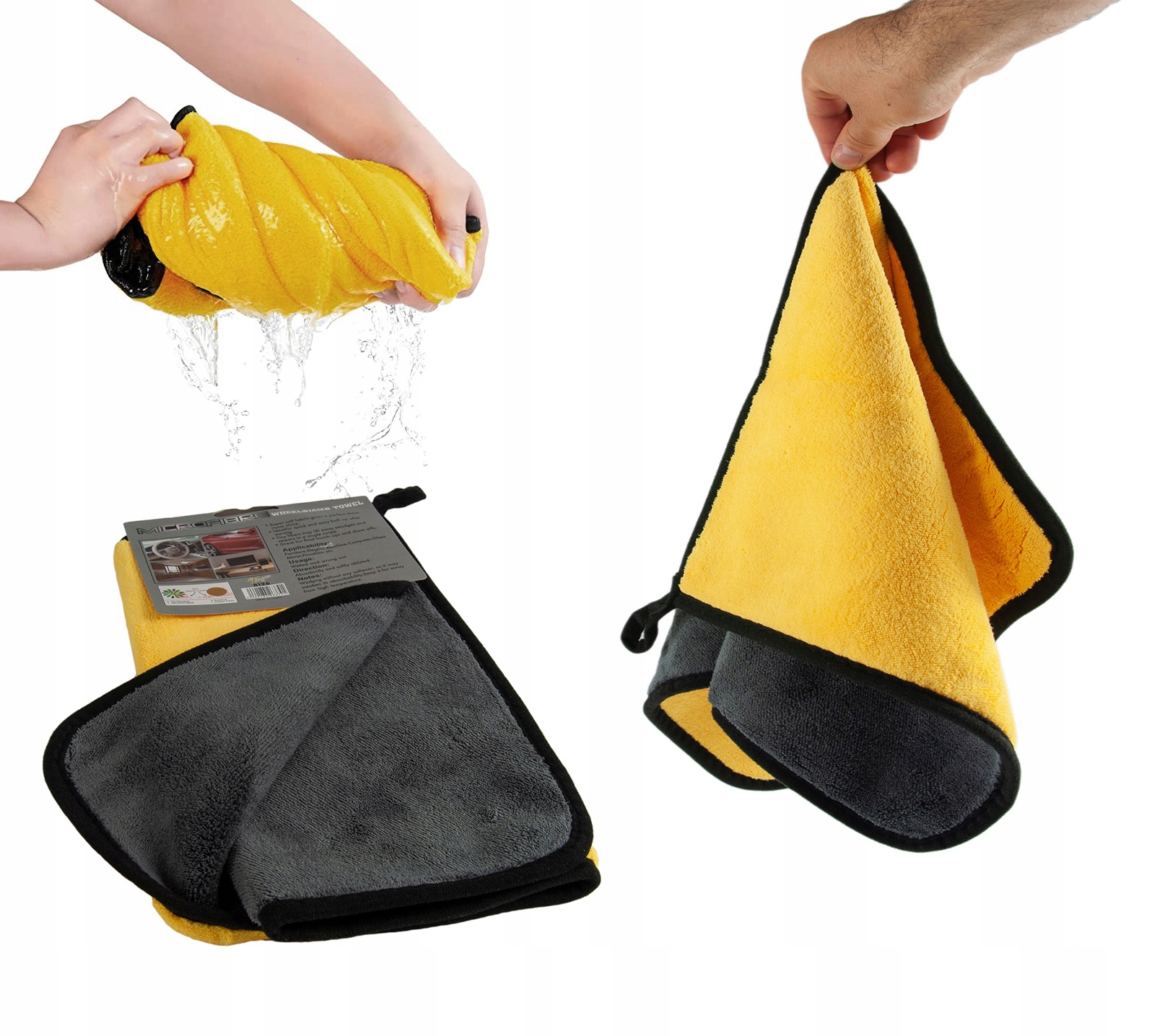 

Ręcznik Samochodowy Ścierka Mikrofibra Gruba 30x60