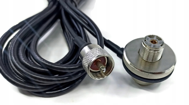 Stopka główka z kablem Sirio Pl kab 5 m