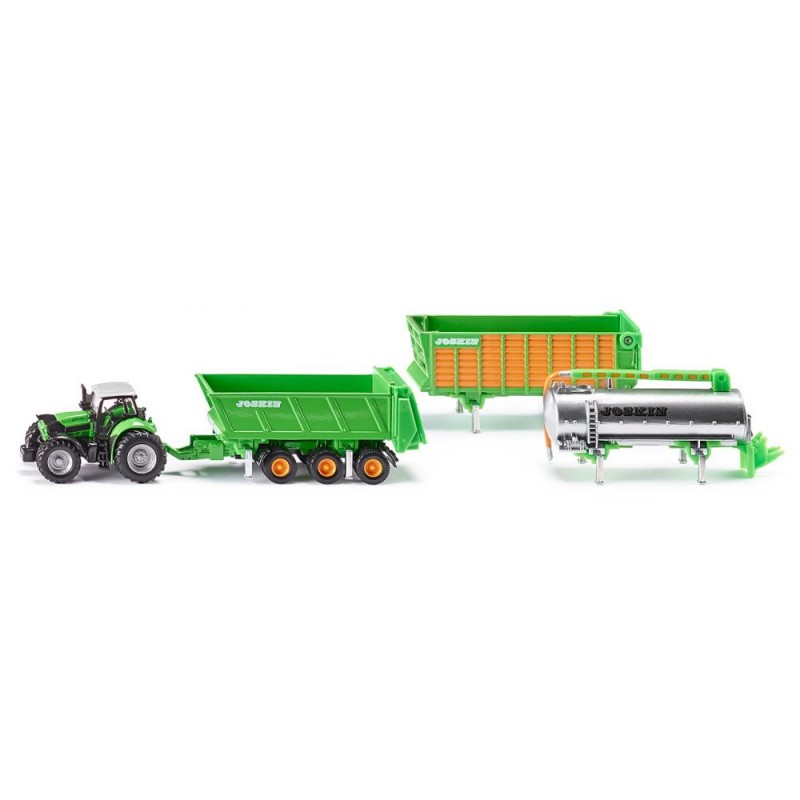 

Siku 1848 Traktor Naczepa Przyczepa Cysterna 1:87