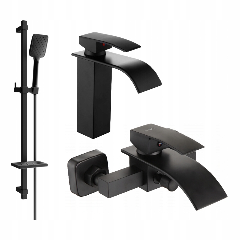 Mexen Aries DQ62 vanová sada, Černá