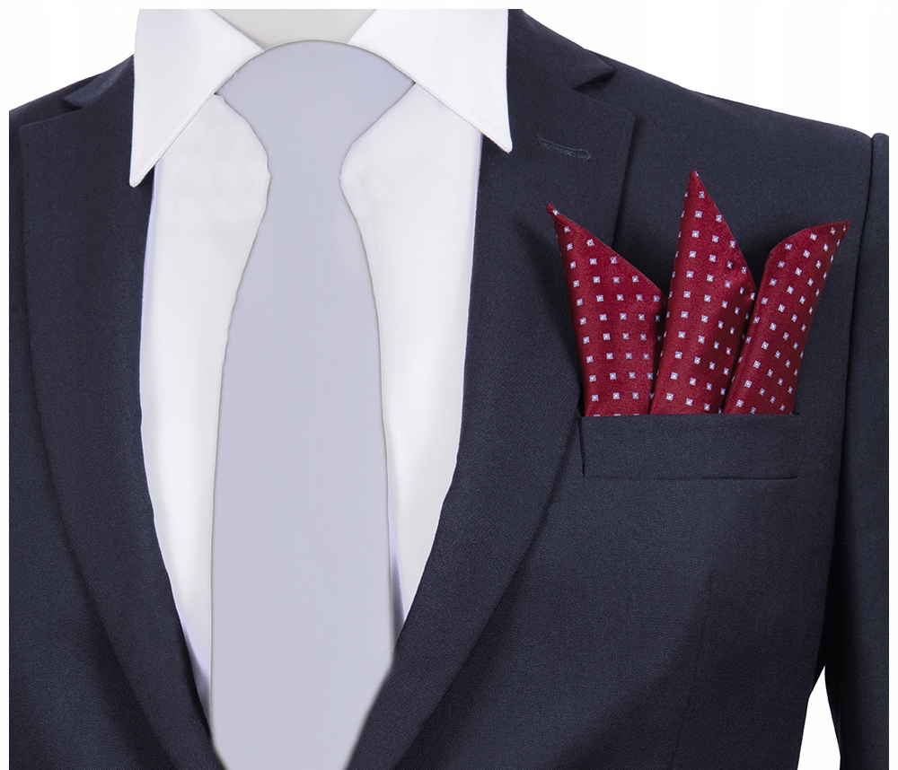 POSZETKA ŻAKARDOWA Wypustka Męska MIKROFIBRA b115 Model Klasyczny krój