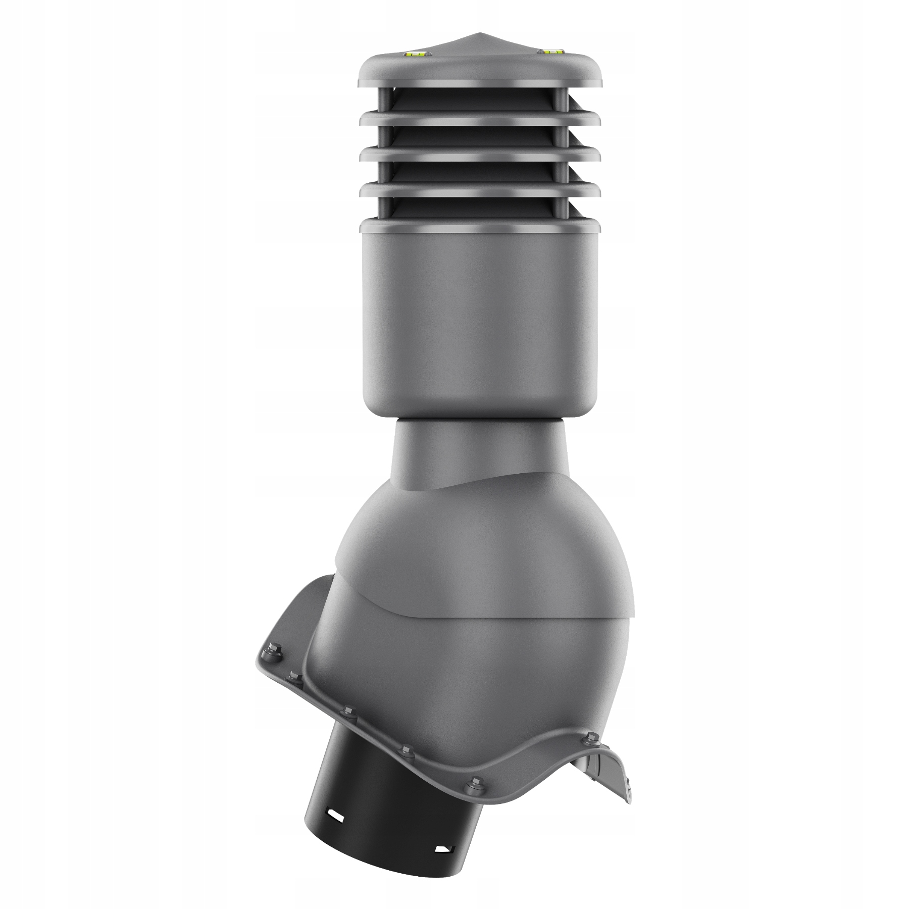 Izolovaný Smart větrací komín Izolovaný Ø125 pro vlnitou lepenku Grafit 7024