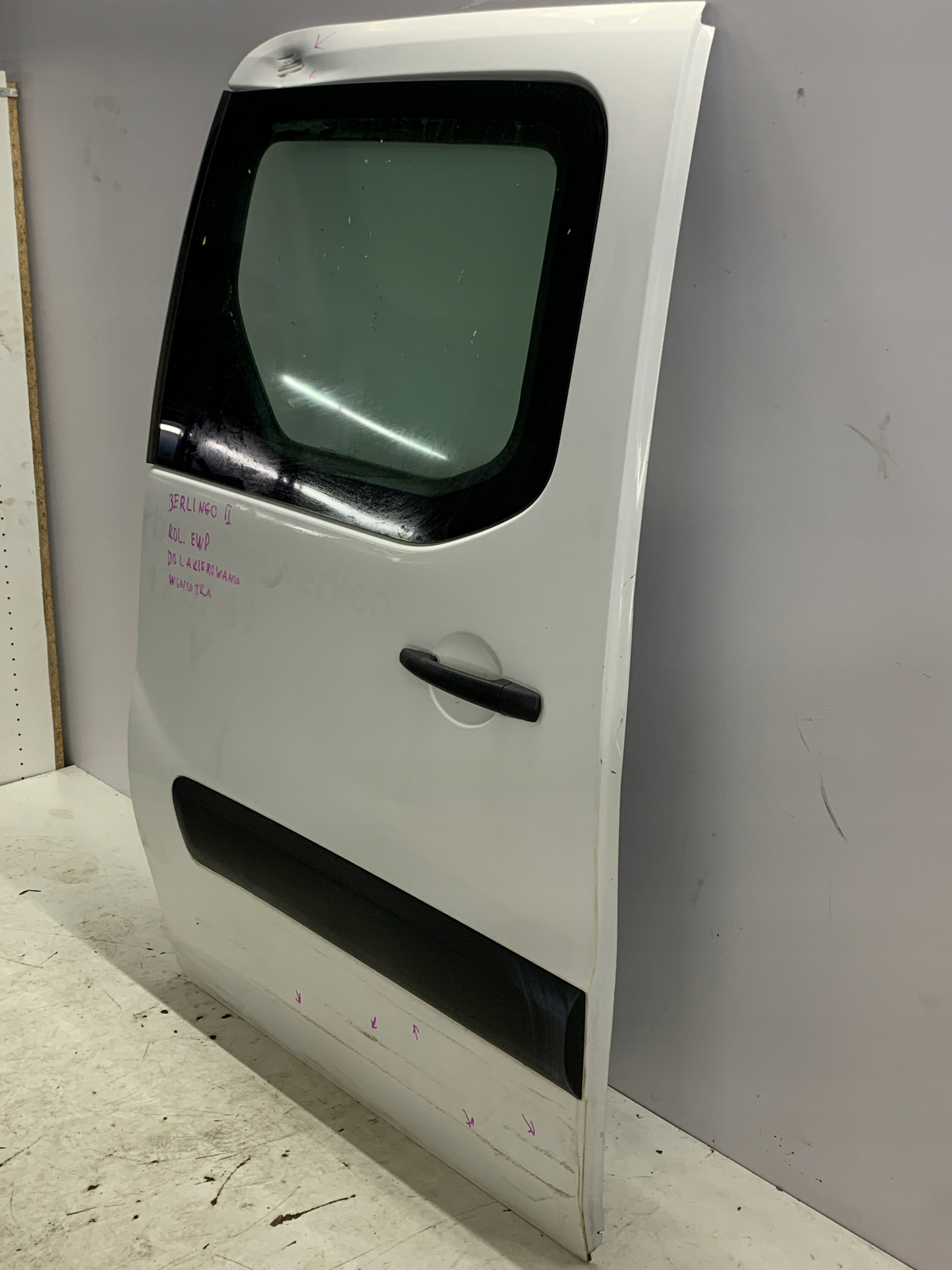 door right BOK sliding CITROEN BERLINGO II 2016 EWP