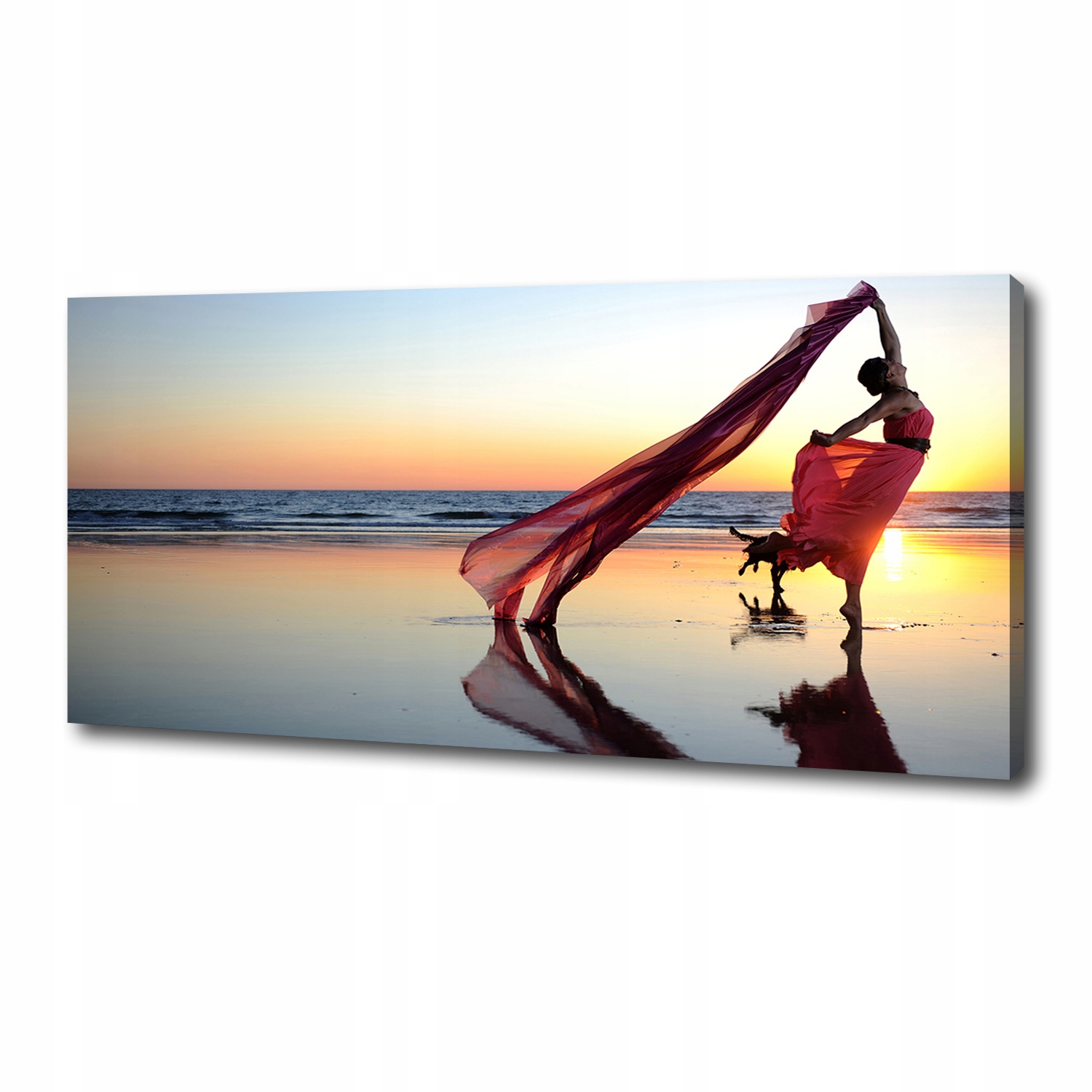 

Foto obraz na płótnie Tańcząca kobieta 125x50 cm