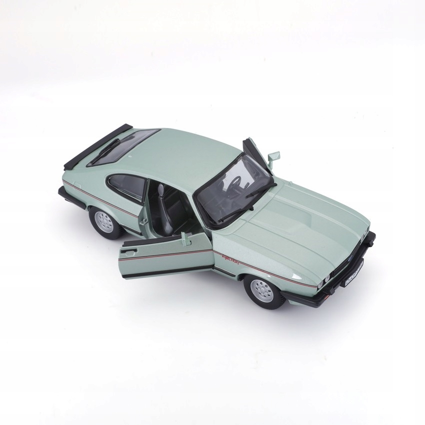 Ford Capri 1973 1:24 model Bburago 18-21093 Płeć chłopcy dziewczynki