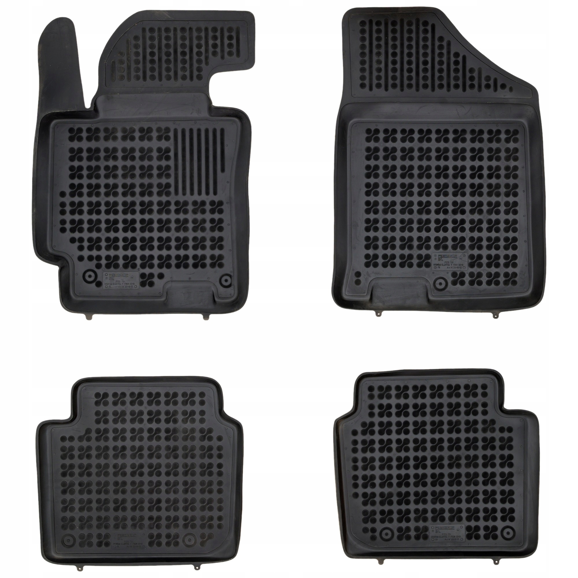 Gumové koberce Hyundai Elantra V 2010-2016, 2016-2019