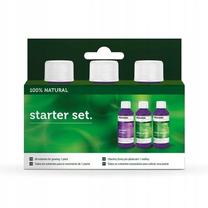 

Starter set Trypack Natural zestaw Plagron 3x50ml