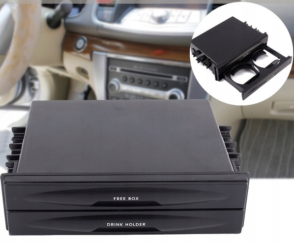 KIESZEŃ 1 DIN SAMOCHODOWY UCHWYT NA KUBEK NAPÓJ SCHOWEK POD RADIO DO AUTA Numer katalogowy producenta KIESZEN SCHOWEK bntrade