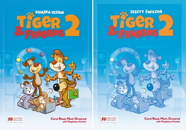 

Tiger & friends 2 Książka ucznia Carol Read,