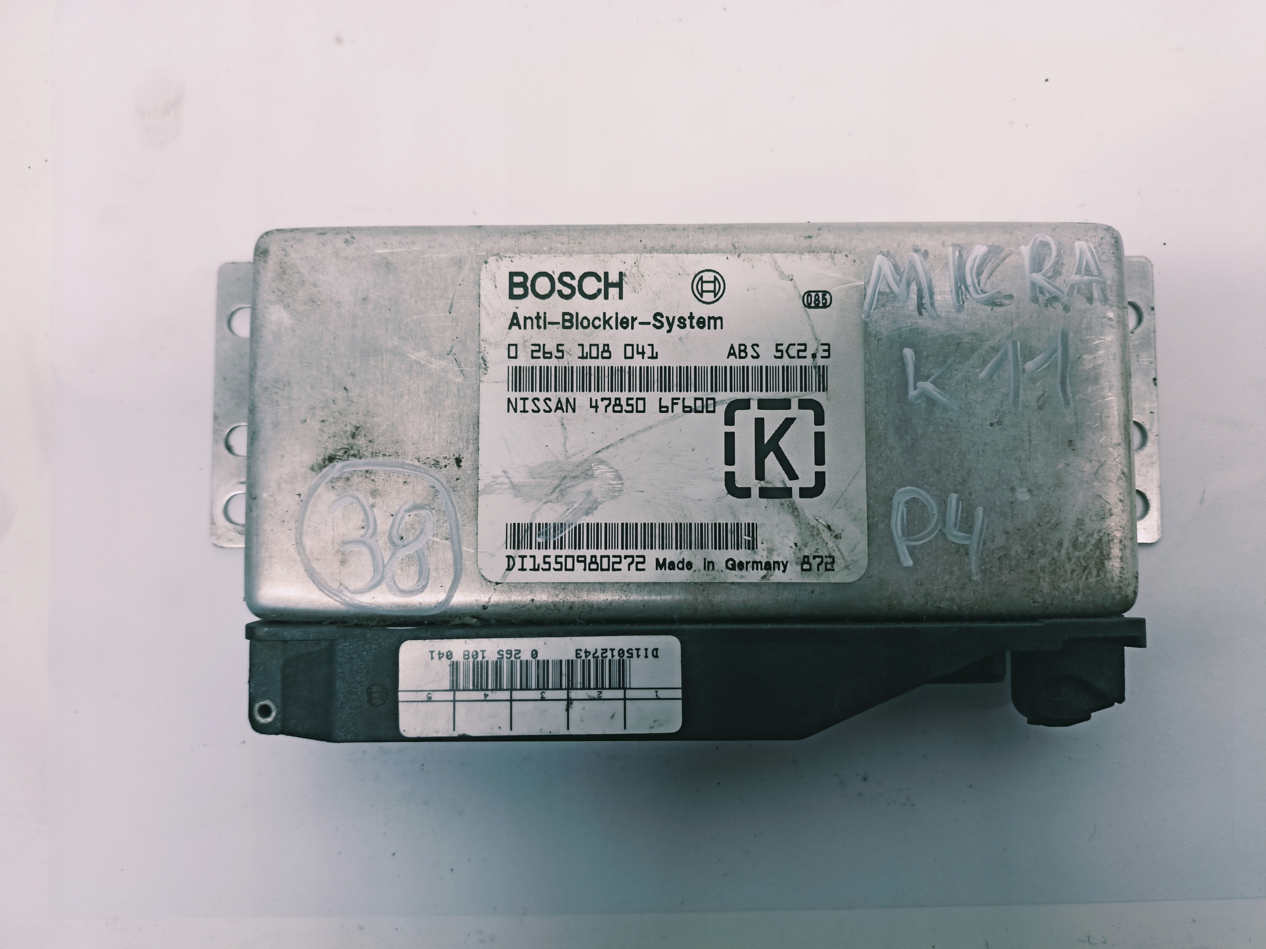 control unit of the engine Micra k11 478506f600