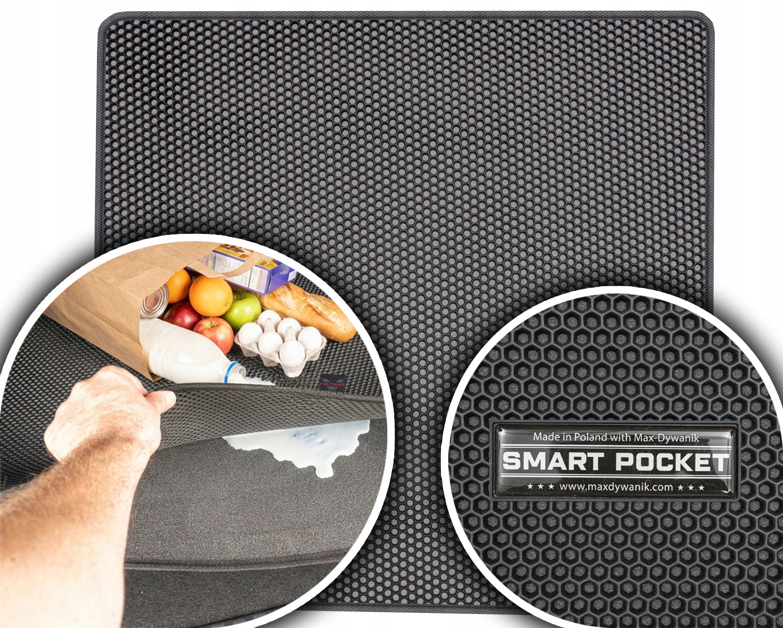 Land Cruiser J120 Long 5D 02-09 Vložka do zavazadlového prostoru Eva Smart Pocket