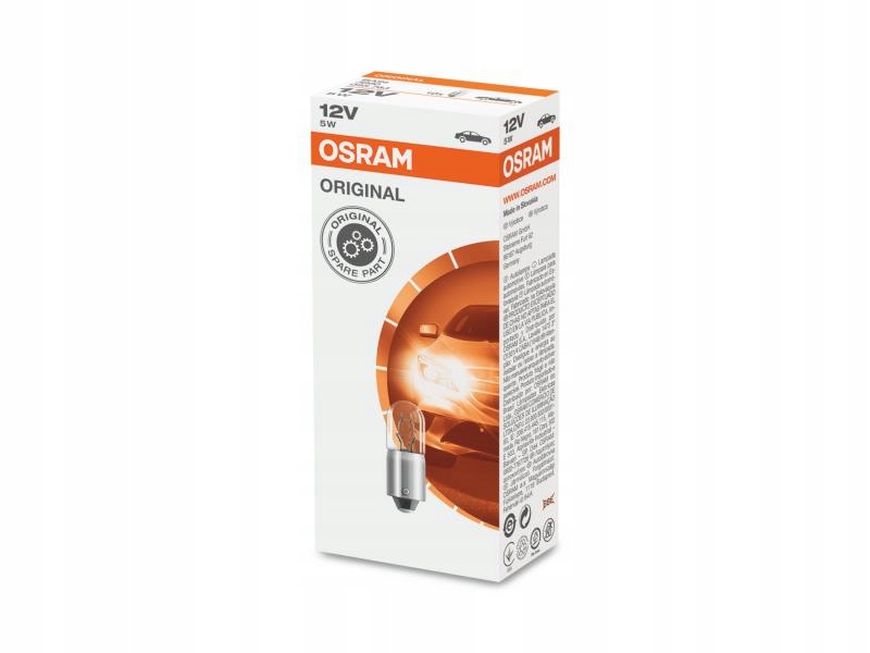 

Żarówka 5W 12V 5W BA9S Osr 3860