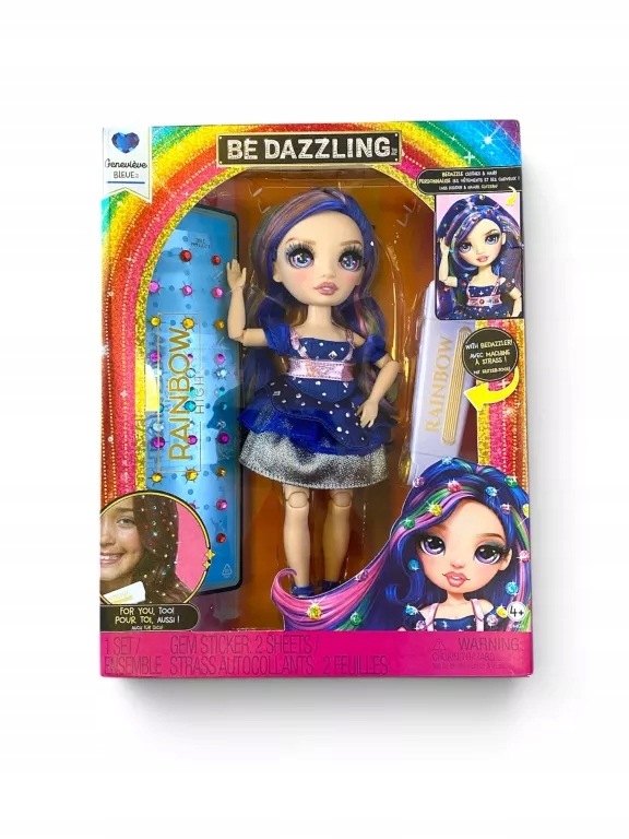 Lalka Rainbow High Be Dazzling Genevieve Bleue