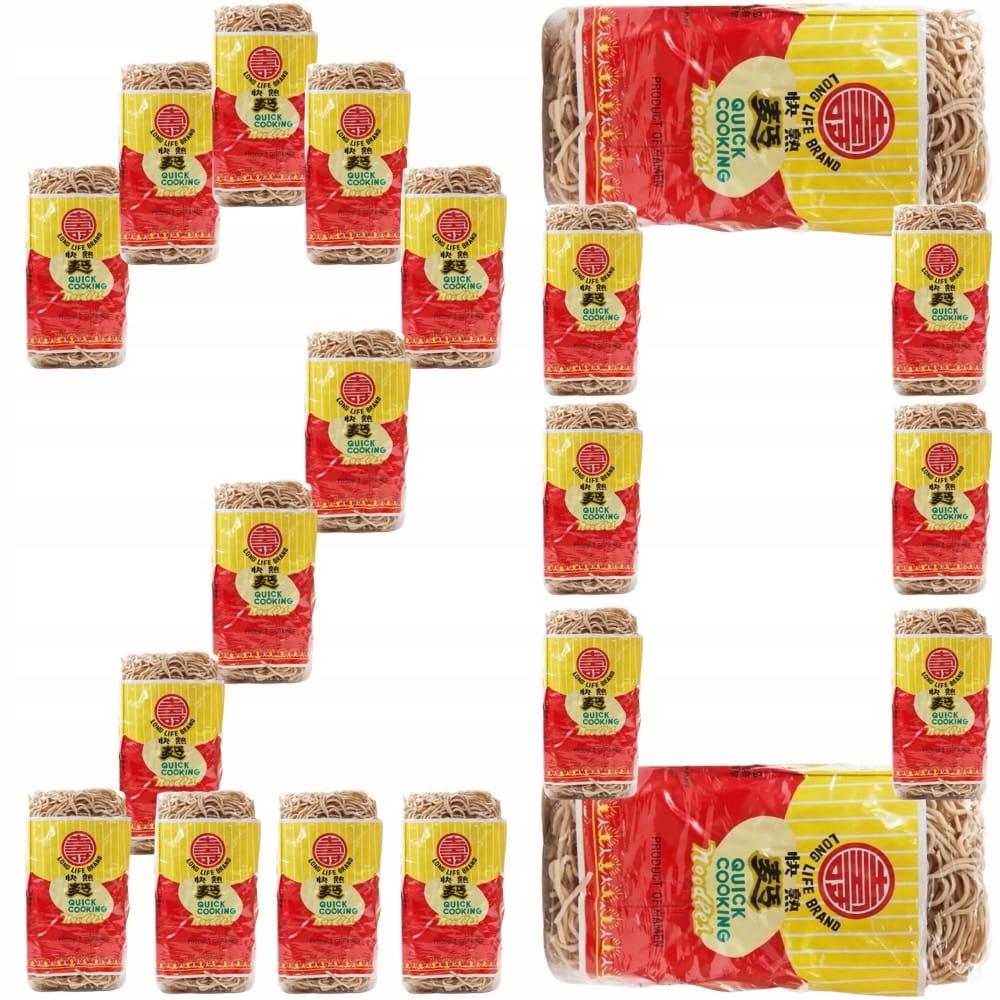 Levně 20 x čínské rychlé Těstoviny Instant s vejcem do woku 500 g