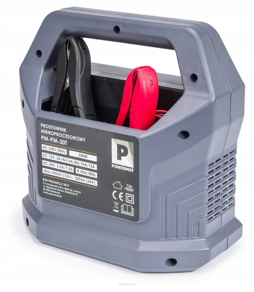 PROSTOWNIK MIKROPROCESOROWY AKUMULATOROWY 12V 24V 30A ŁADOWARKA EAN (GTIN) 5902565277024