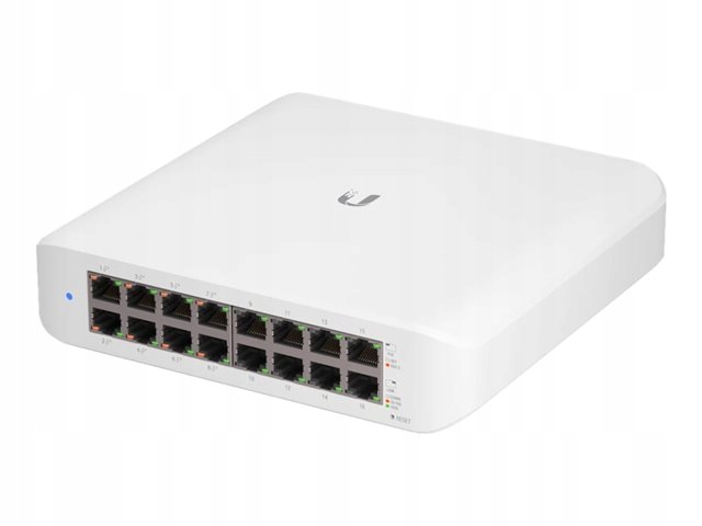 Switch Ubiquiti USW-Lite-16-PoE 16x 1Gbps RJ45 8xPoE