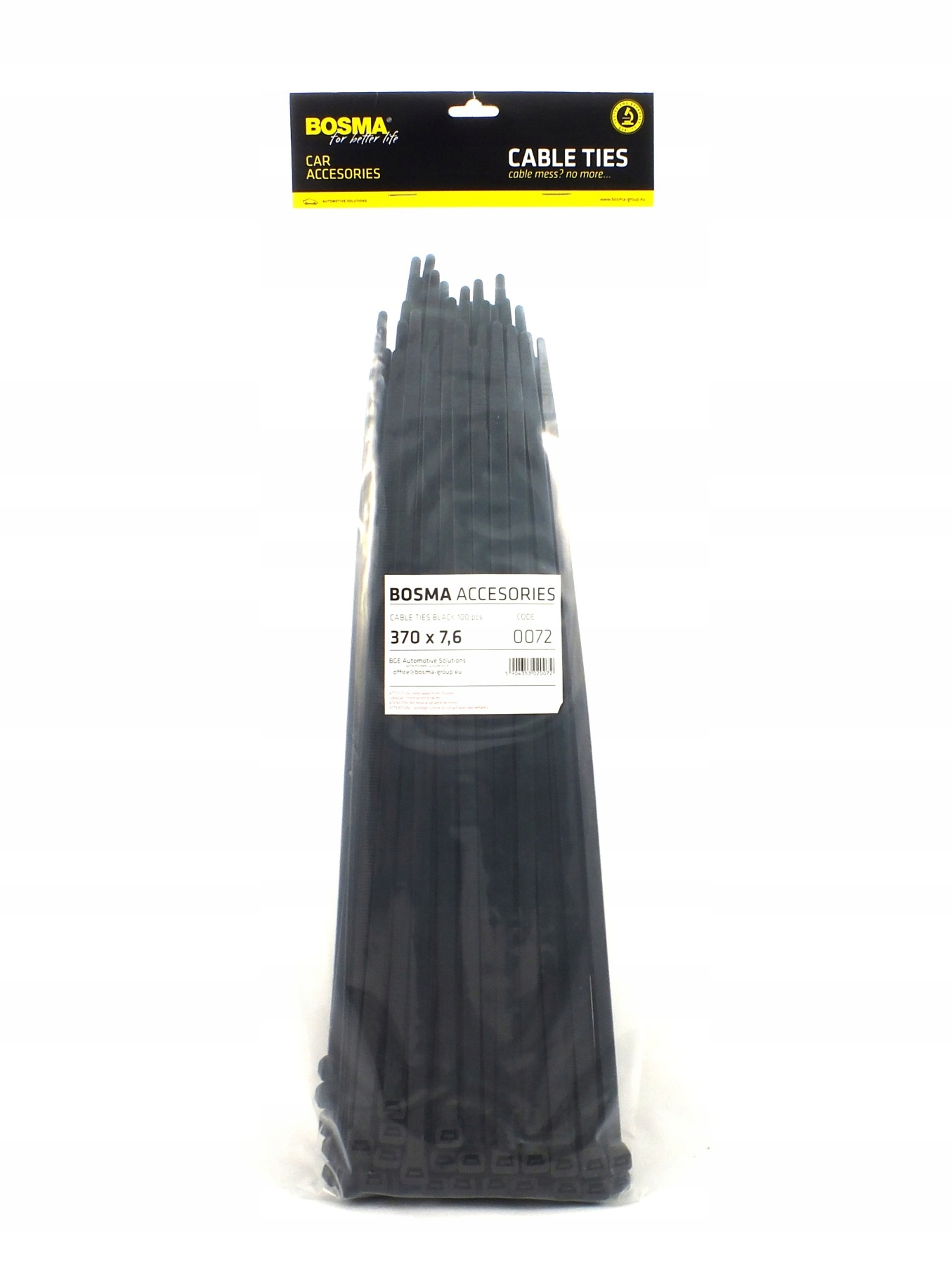 

Opaska Kablowa Czarna trytka trytki 370/7.6 x100