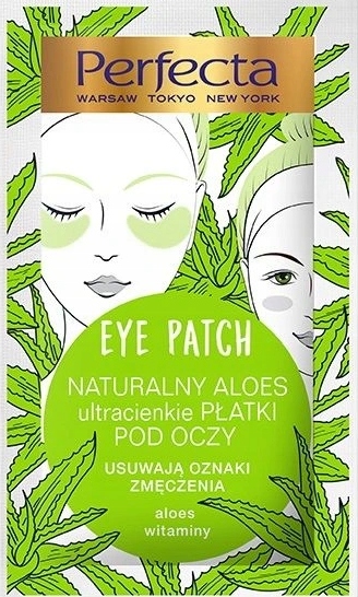 

Perfecta Eye Patch Płatki Pod Oczy Naturalny Aloes