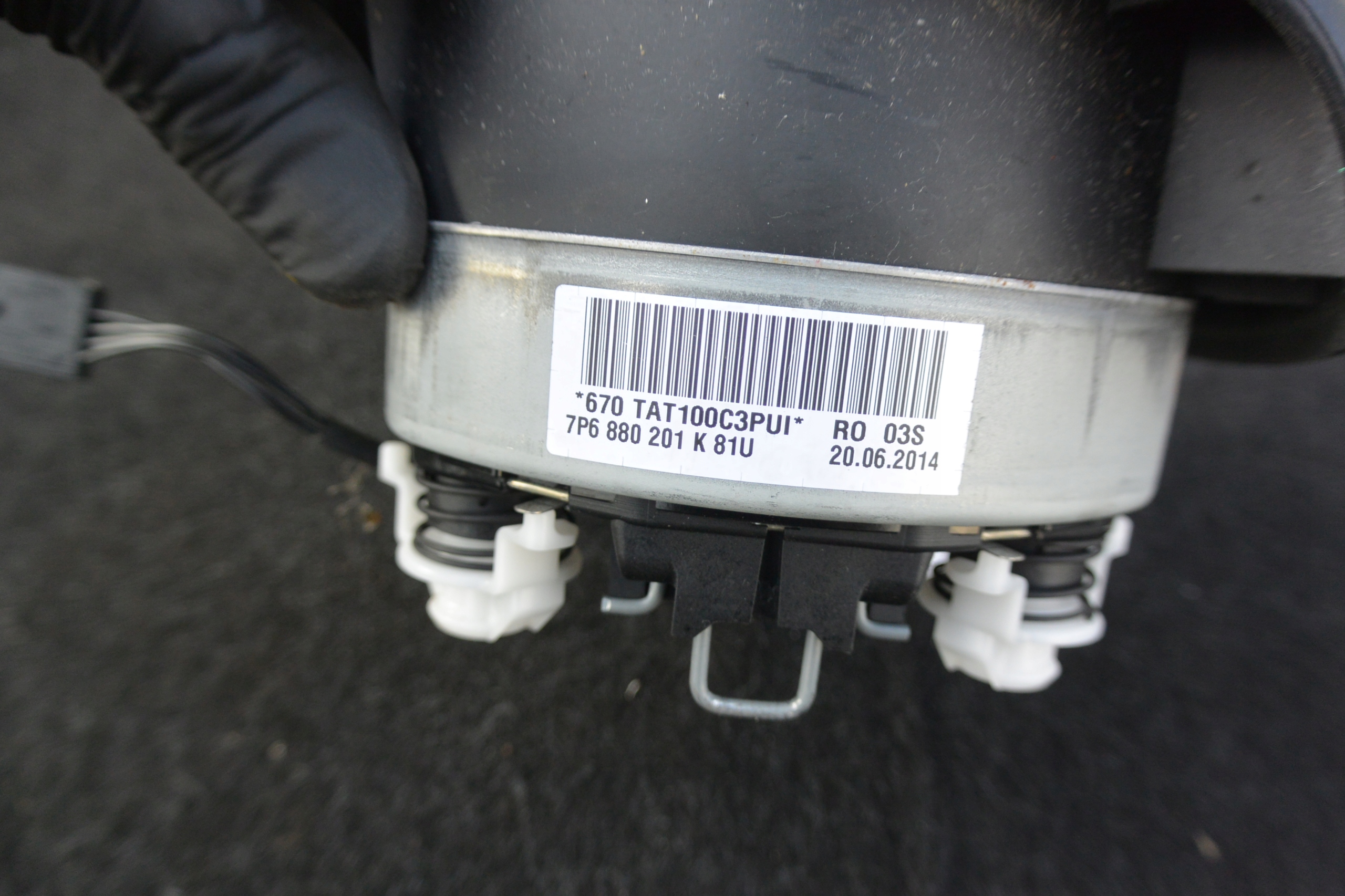 AIRBAG Airbag Deckel VW TOUAREG 7P
