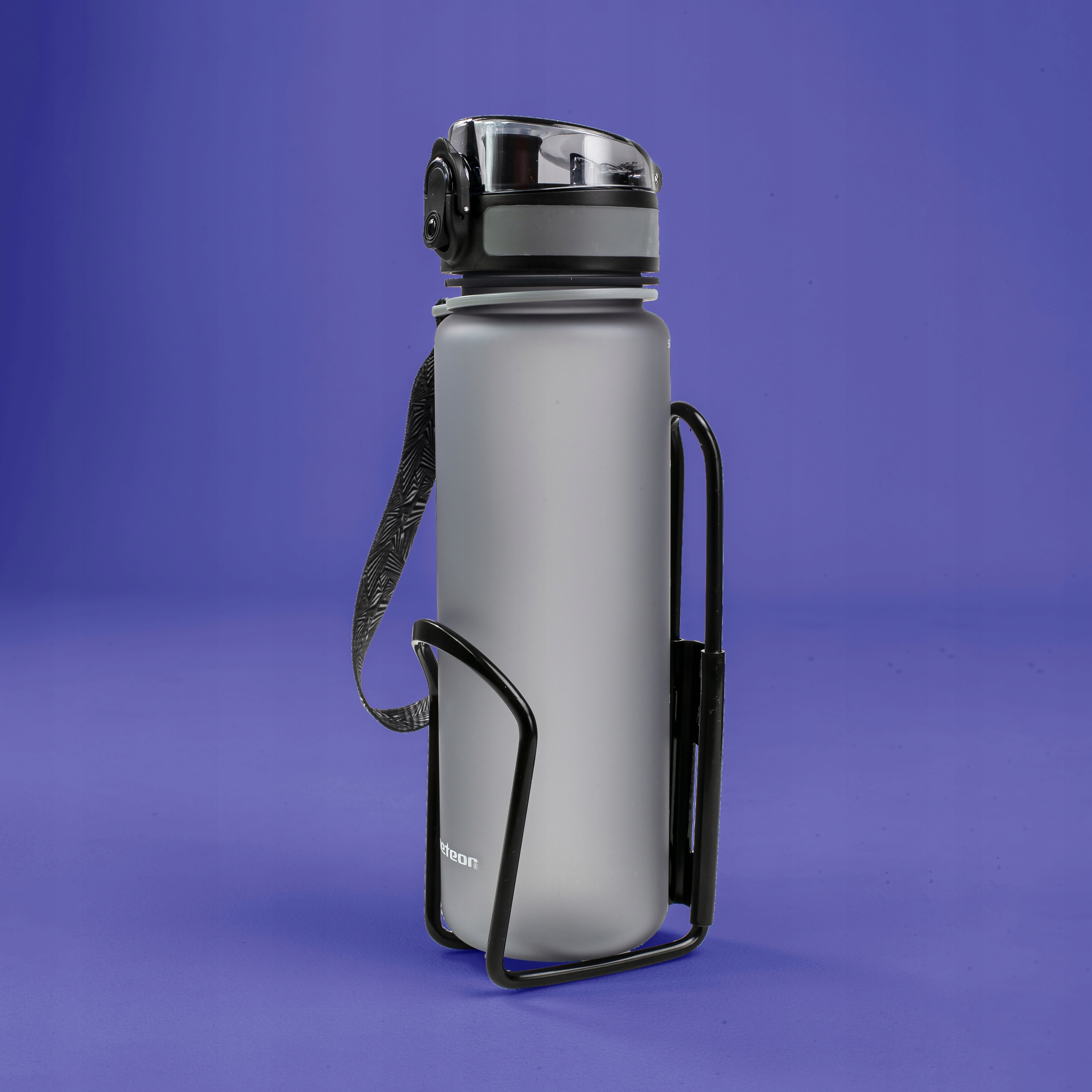 UCHWYT ROWEROWY KOSZYK DO ROWERU NA BIDON BUTELKĘ METALOWY REGULOWANY Marka inna marka