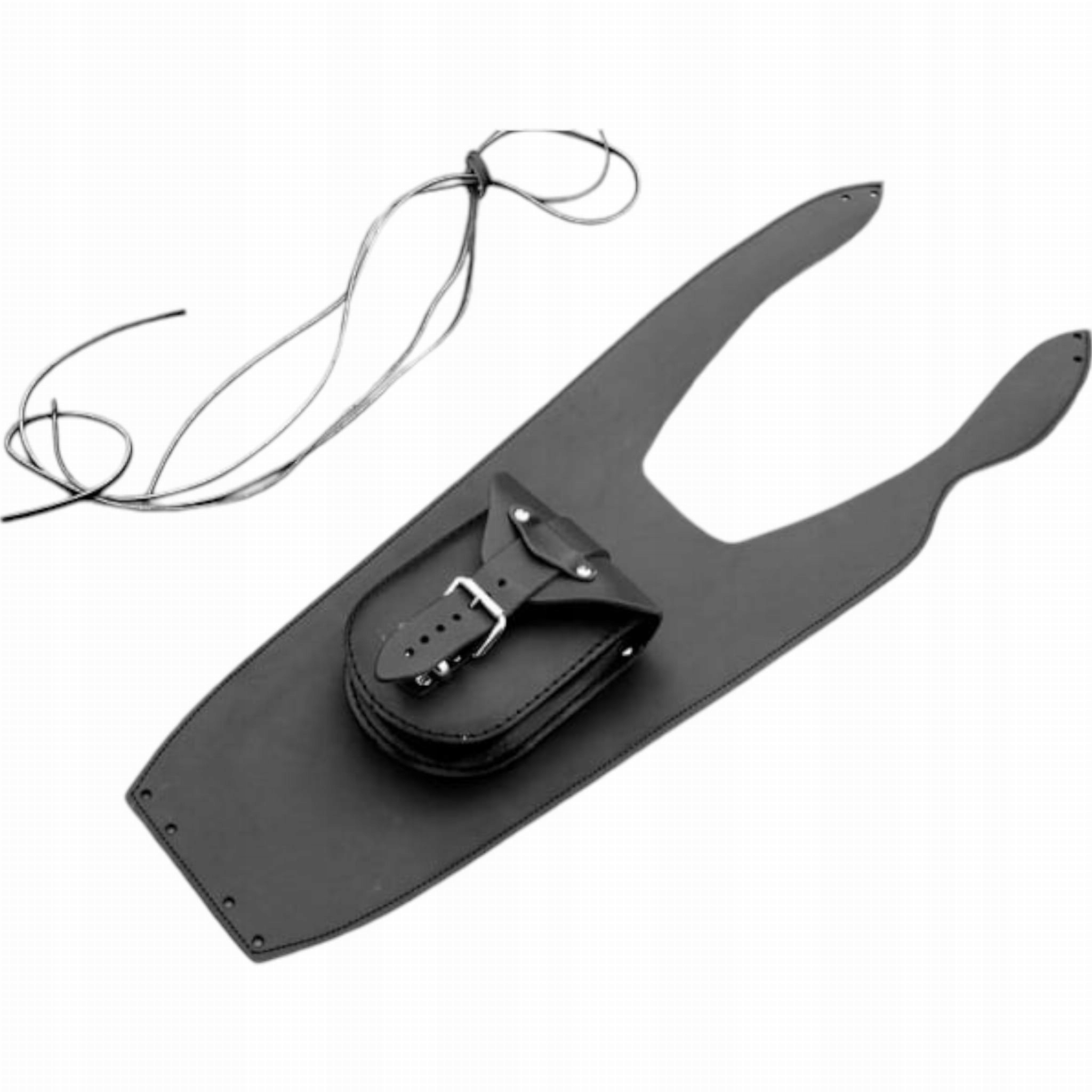 Kožený pás na nádrž Honda Shadow VT750 C4 bez cvočkov