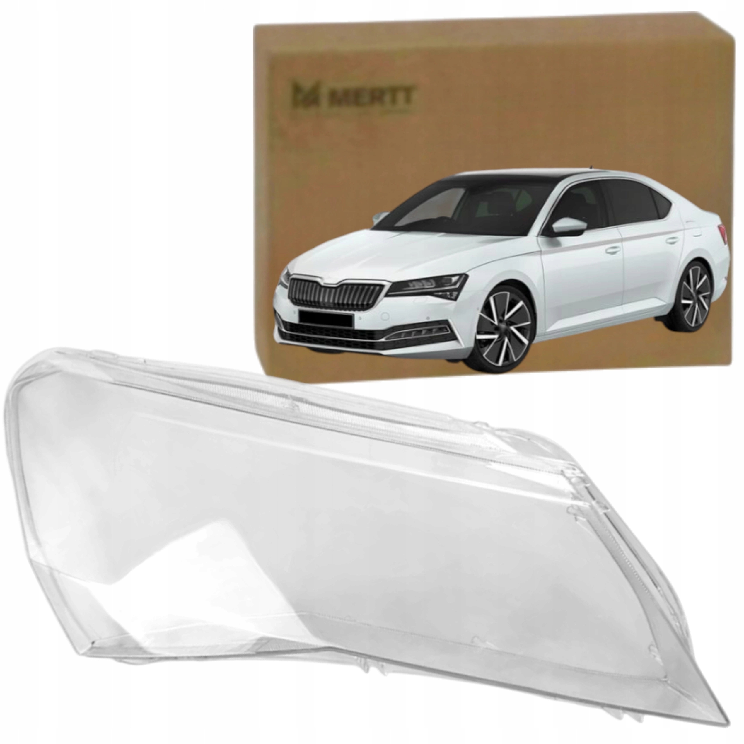 Superb III 2015-2018 Pravý nový kryt předního světlometu